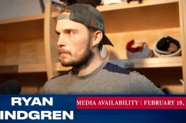 New York Rangers: Ryan Lindgren Postgame Media Availability | Feb. 18, 2023