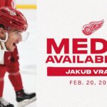 Jakub Vrana Practice Updates | February 20, 2023
