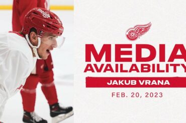 Jakub Vrana Practice Updates | February 20, 2023