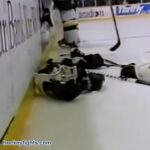 Winnipeg Jets at Vancouver Canucks 3 fights at 16:19 3rd Period on Feb 9, 1995