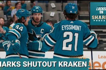 San Jose Sharks Shutdown Seattle Kraken 4-0 And William Eklund Is NHL Ready