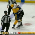 Brendan Lemieux vs Tanner Jeannot Jan 21, 2023