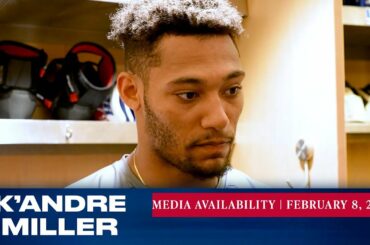 New York Rangers: K'Andre Miller Postgame Media Availability | Feb. 8, 2023