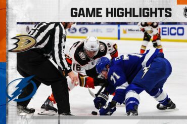 Ducks @ Lightning 2/21 | NHL Highlights 2023