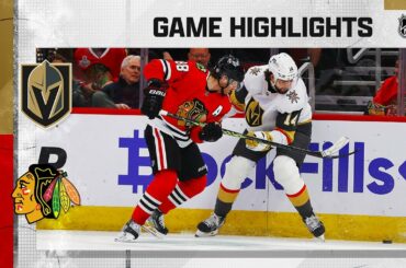 Golden Knights @ Blackhawks 2/21 | NHL Highlights 2023