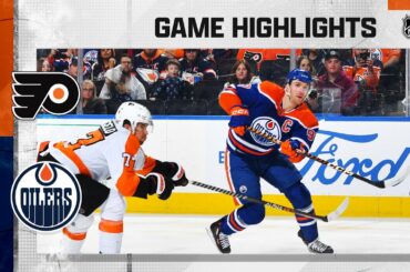 Flyers @ Oilers 2/21 | NHL Highlights 2023