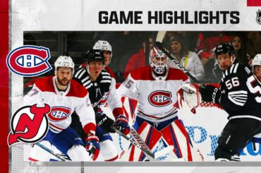 Canadiens @ Devils 2/21 | NHL Highlights 2023