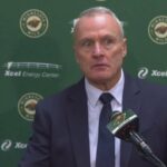 Dean Evason reacts to win over Kings