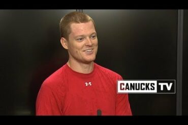 Cory Schneider Returns to Vancouver (Oct 8, 2013)