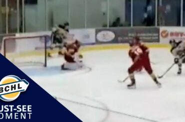 Must See Moment: Tyler Schleppe goes to the backhand and shelves it