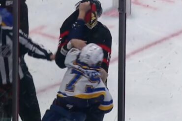 Austin Watson Hits Ivan Barbashev, Then Loses Another Fight To Tyler Tucker