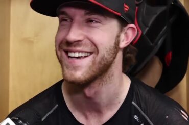 Hear from Jesper Boqvist, Damon Severson and Lindy Ruff ahead of facing the Blue Jackets tonight.