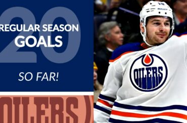 Zach Hyman's First 20 Goals of 22/23 NHL Regular Season