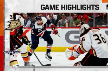 Ducks @ Capitals 2/23 | NHL Highlights 2023
