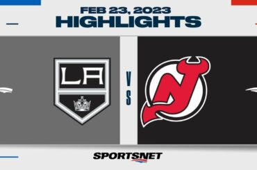 NHL Highlights | Kings vs. Devils - February 23, 2023