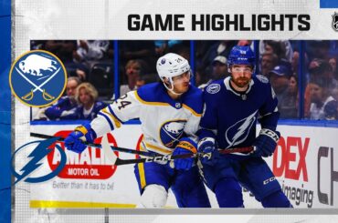 Sabres @ Lightning 2/23 | NHL Highlights 2023