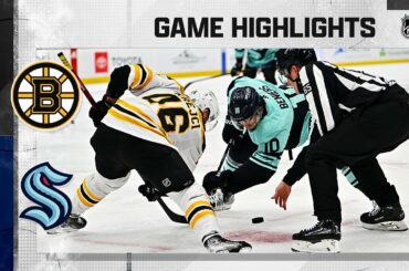 Bruins @ Kraken 2/23 | NHL Highlights 2023