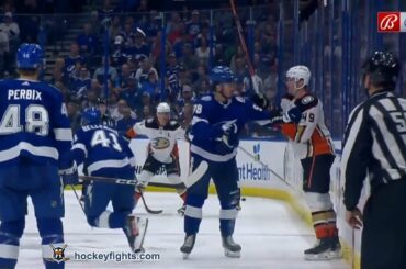 Max Jones vs Mikhail Sergachev Feb 21, 2023