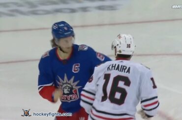 Jujhar Khaira vs Jacob Trouba Dec 3, 2022