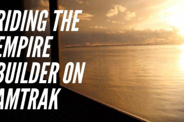 Taking the Amtrak Empire Builder to Everett to see the Everett Silvertips