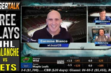NHL Predictions and Picks Tonight | Colorado Avalanche vs Winnipeg Jets Betting Advice Feb 24