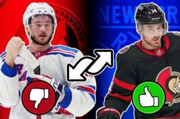 Who Won the Tyler Motte for Julien Gauthier Trade? | Senators/Rangers NHL Trade Breakdown