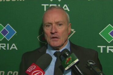 Dean Evason says Wild had plenty of energy in earning a point in Toronto