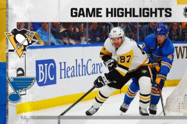 Penguins @ Blues 2/25 | NHL Highlights 2023