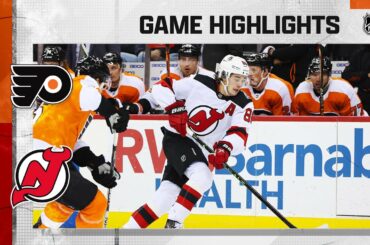Flyers @ Devils 2/25 | NHL Highlights 2023