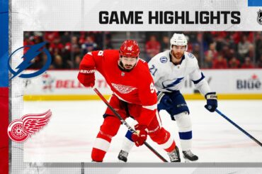 Lightning @ Red Wings 2/25 | NHL Highlights 2023