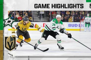 Stars @ Golden Knights 2/25 | NHL Highlights 2023