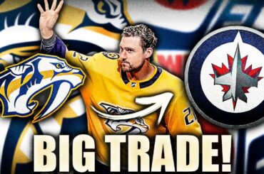 ANOTHER BIG TRADE: NASHVILLE PREDATORS & WINNIPEG JETS MAKE A MOVE (NINO NIEDERREITER TO JETS) NHL