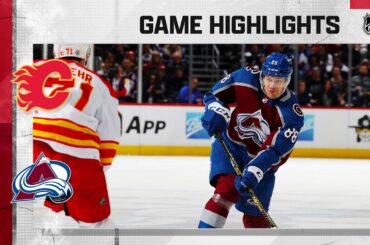 Flames @ Avalanche 2/25 | NHL Highlights 2023