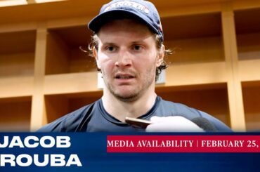 New York Rangers: Jacob Trouba Postgame Media Availability | Feb. 25, 2023