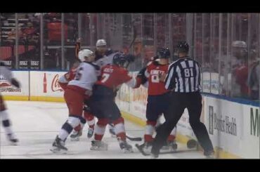 NHL Fight - Blue Jackets @ Panthers - Bayreuther vs Bennett - 19 04 2021