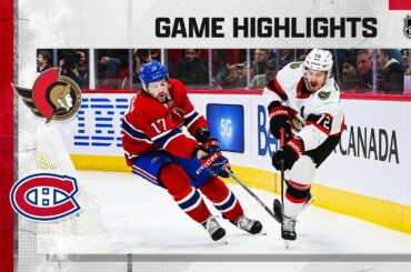 Senators @ Canadiens 2/25 | NHL Highlights 2023