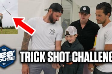 Can Kesler, Del Zotto or Armstrong Recreate This Zac Bell Trick Shot? | Kes' House