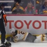 Vancouver Canucks Fans Cheer After Brad Marchand Runs Into Wes McCauley