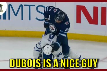 Pierre Luc Dubois is a Nice Guy