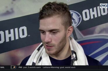 Alex Wennberg focusing on Blue Jackets postives despite loss