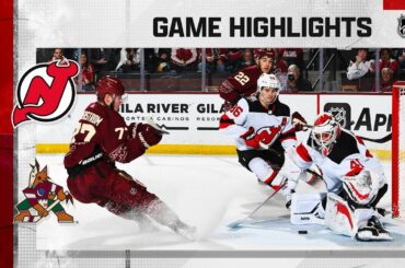 Devils @ Coyotes 3/5 | NHL Highlights 2023