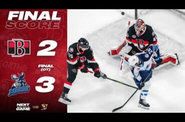 HIGHLIGHTS: Belleville Senators - 2 @ Manitoba Moose - 3 (OT)