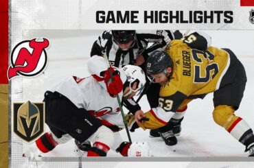 Devils @ Golden Knights 3/3 | NHL Highlights 2023