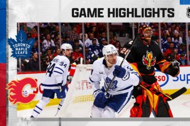 Maple Leafs @ Flames 3/2 | NHL Highlights 2023