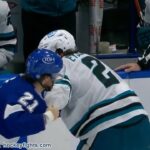 Michael Eyssimont vs Brayden Point Feb 7, 2023