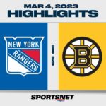 NHL Highlights | Rangers vs. Bruins - March 4, 2023