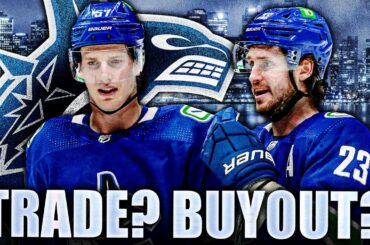 CANUCKS: TYLER MYERS TRADE, EKMAN-LARSSON BUYOUT IS POSSIBLE? Vancouver NHL News & Rumours Today