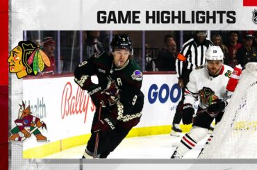 Blackhawks @ Coyotes 2/28 | NHL Highlights 2023