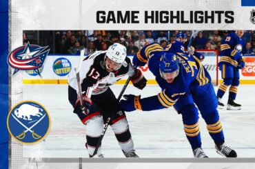 Blue Jackets @ Sabres 2/28 | NHL Highlights 2023