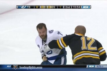 Radko Gudas vs Jarome Iginla Oct 3, 2013